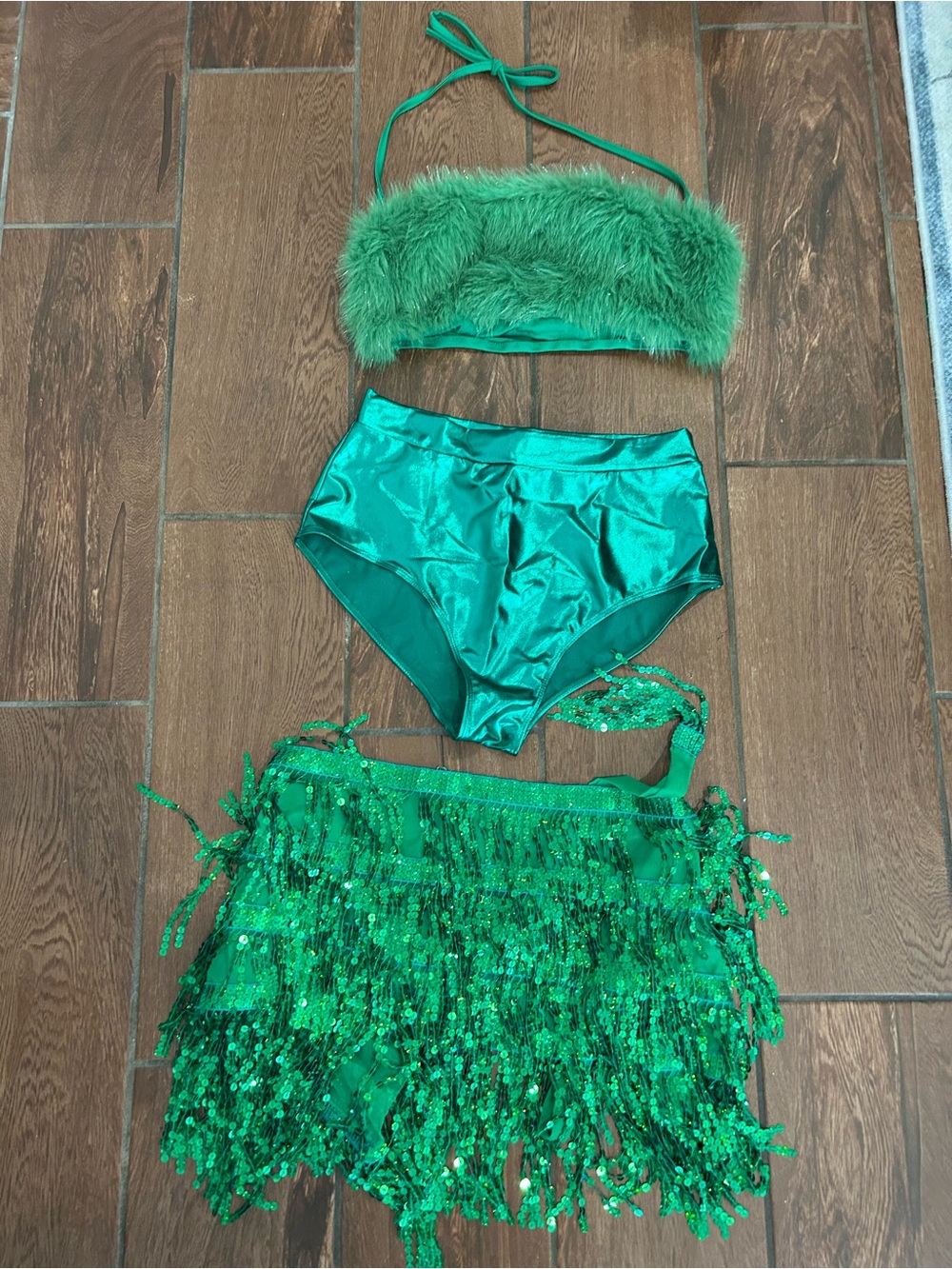 New SHEIN size M green Halloween costume